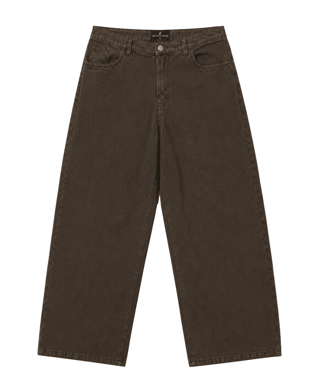 Brown Denim Jeans