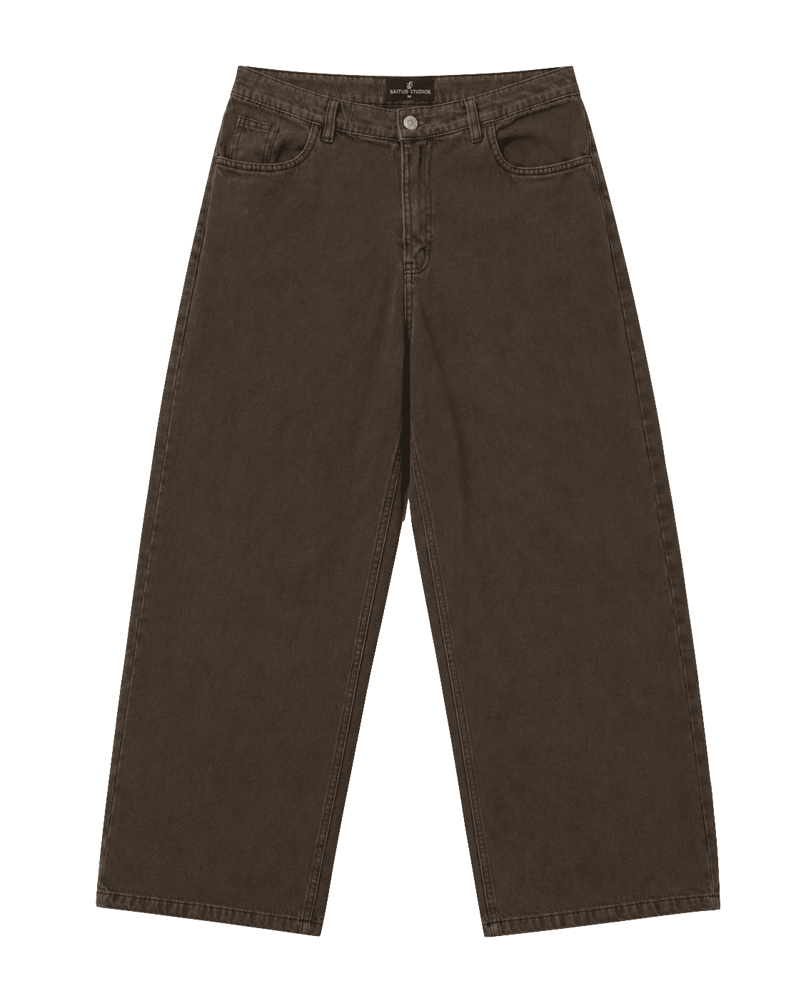 Brown Denim Jeans
