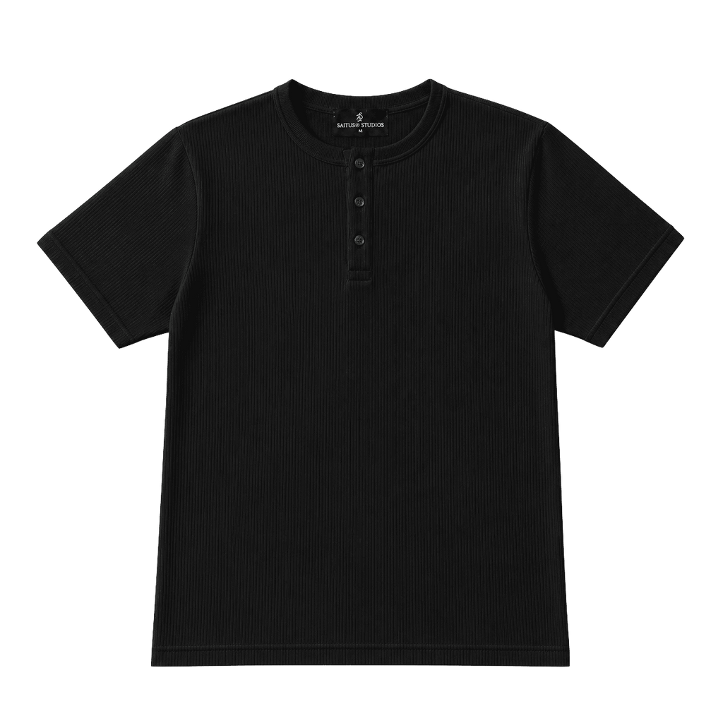 Black Henley Shirt