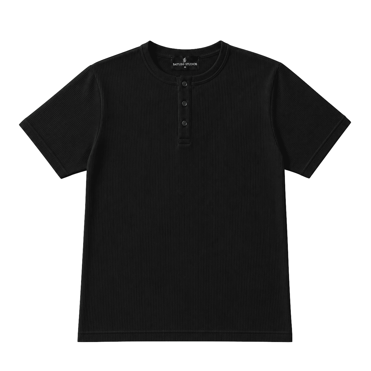 Black Henley Shirt