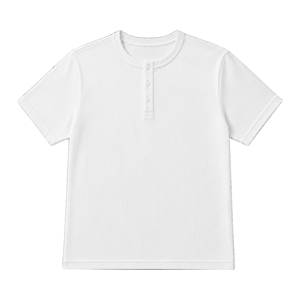 White Henley Shirt
