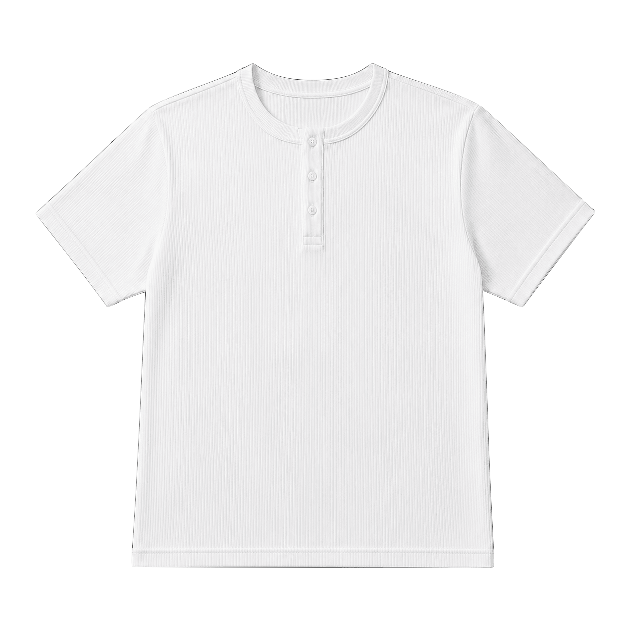White Henley Shirt