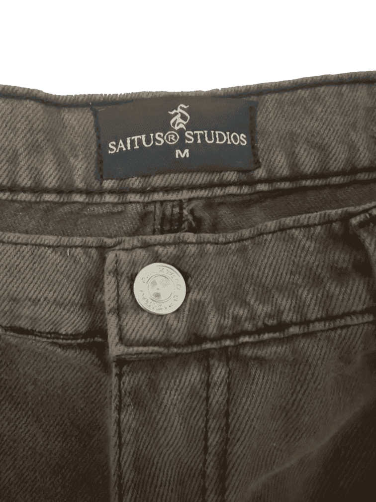 Brown Denim Jeans