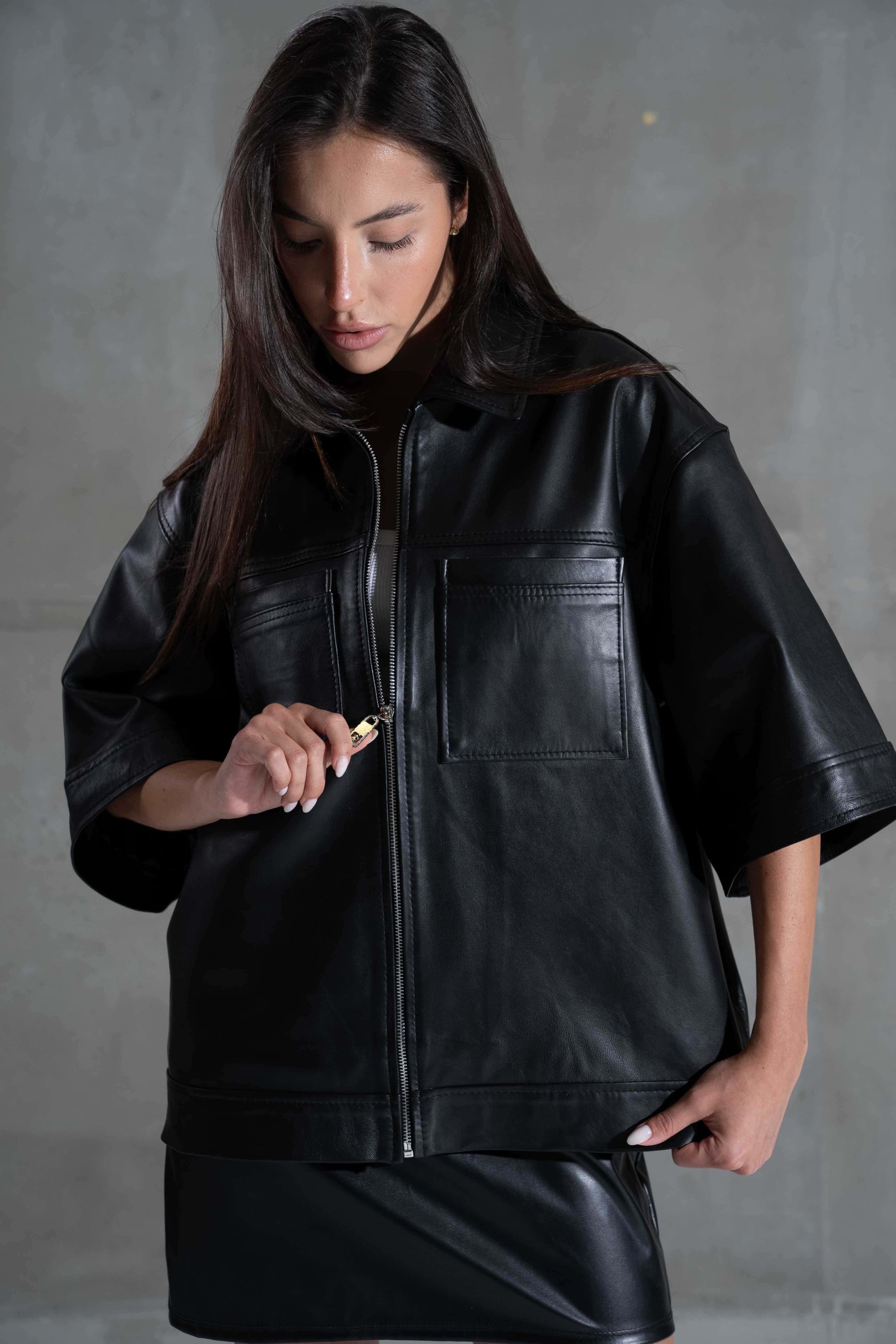 Genuine Leather Shirt