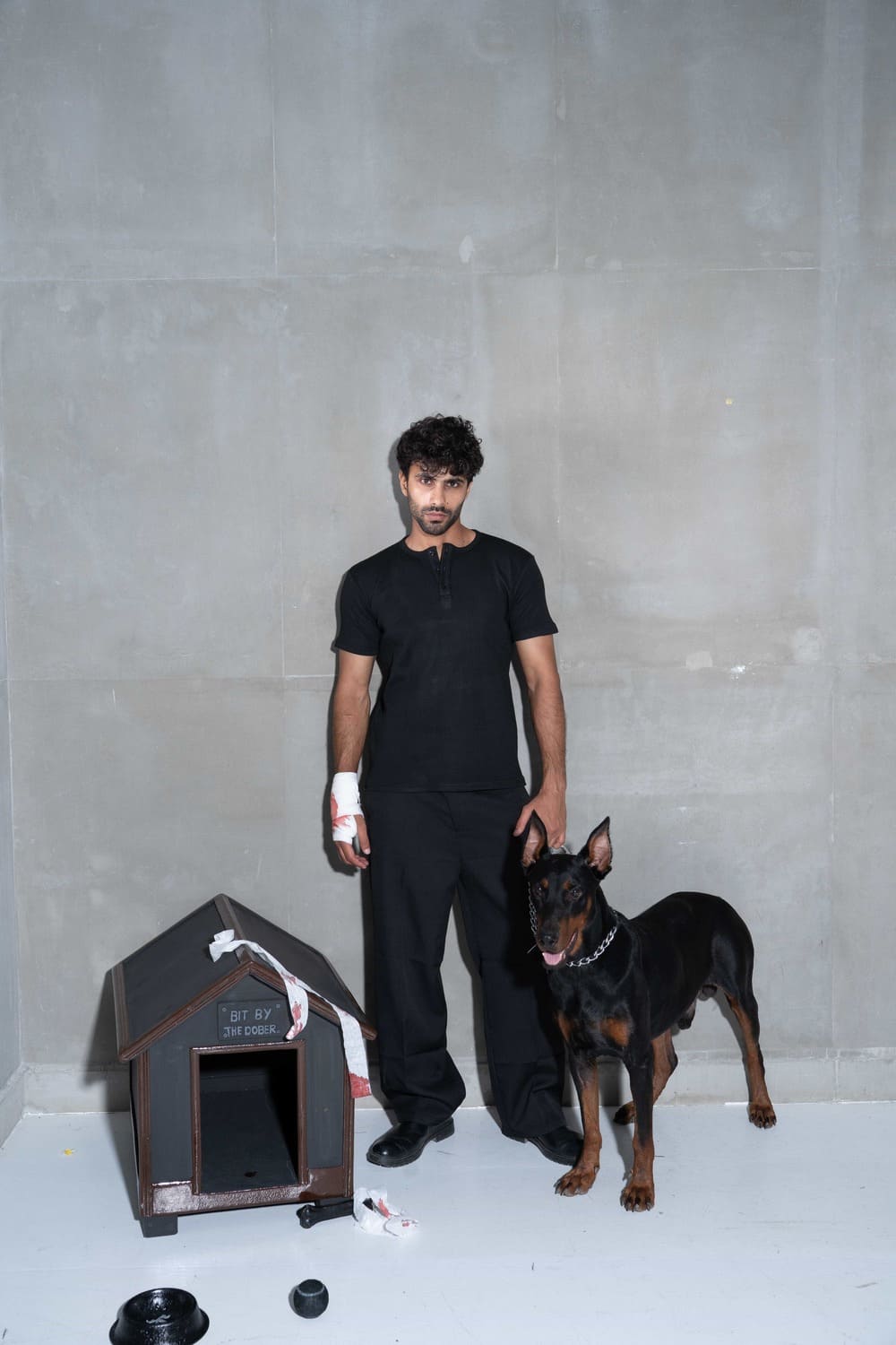 Black Henley Shirt