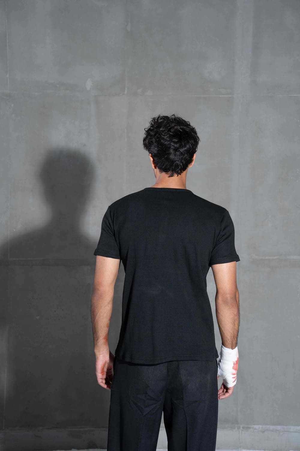Black Henley Shirt
